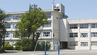 来年統合される三崎中学校
