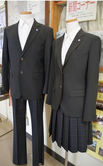 南下浦中学校で導入する標準服