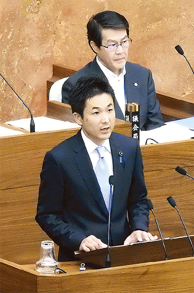 一般質問登壇で７項目問う