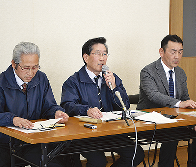 新人飯田氏が出馬表明