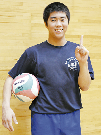 通学に往復４時間超 いざ 高校バレーの頂点へ 六合在住 井上拓真さん 三浦 タウンニュース