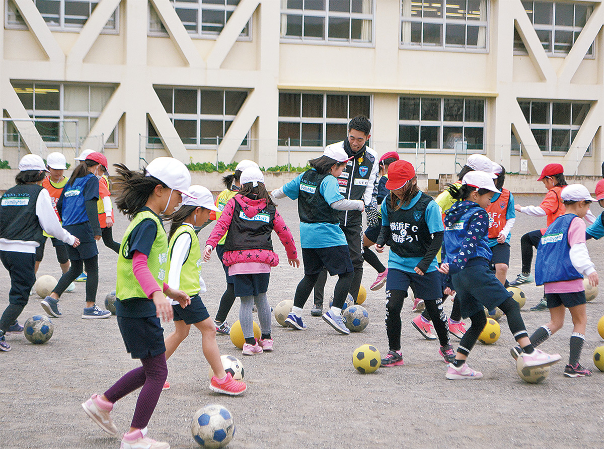 「サッカーって楽しい」