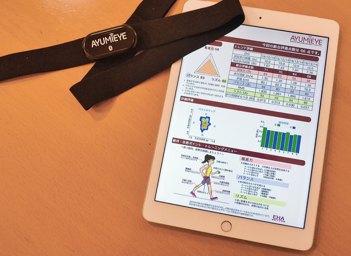 歩行の採点で転倒予防 (写真2)