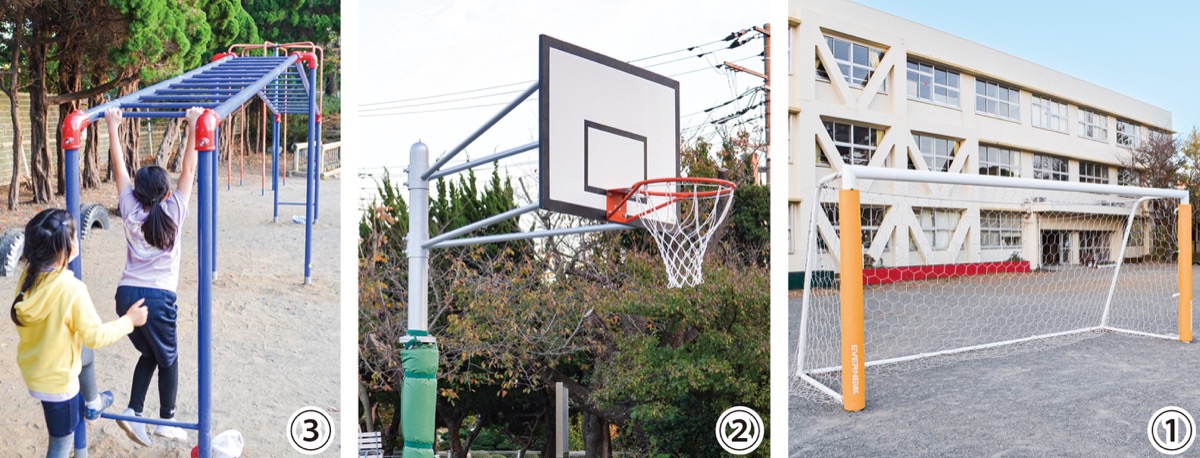 新しい遊具満面の笑み