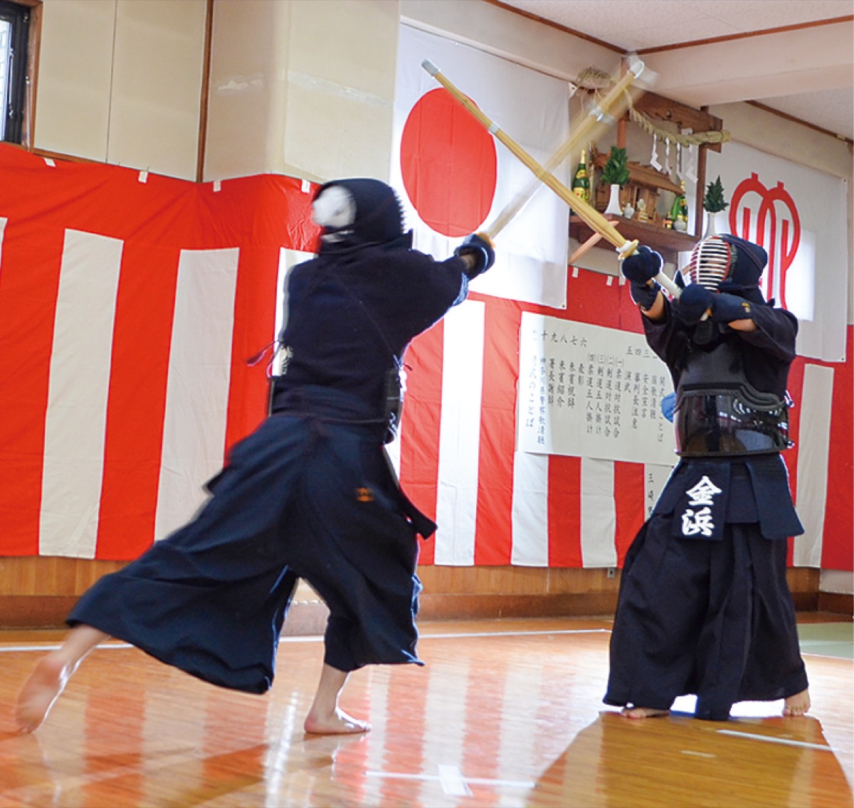 強敵相手に”うりゃ” (写真2)