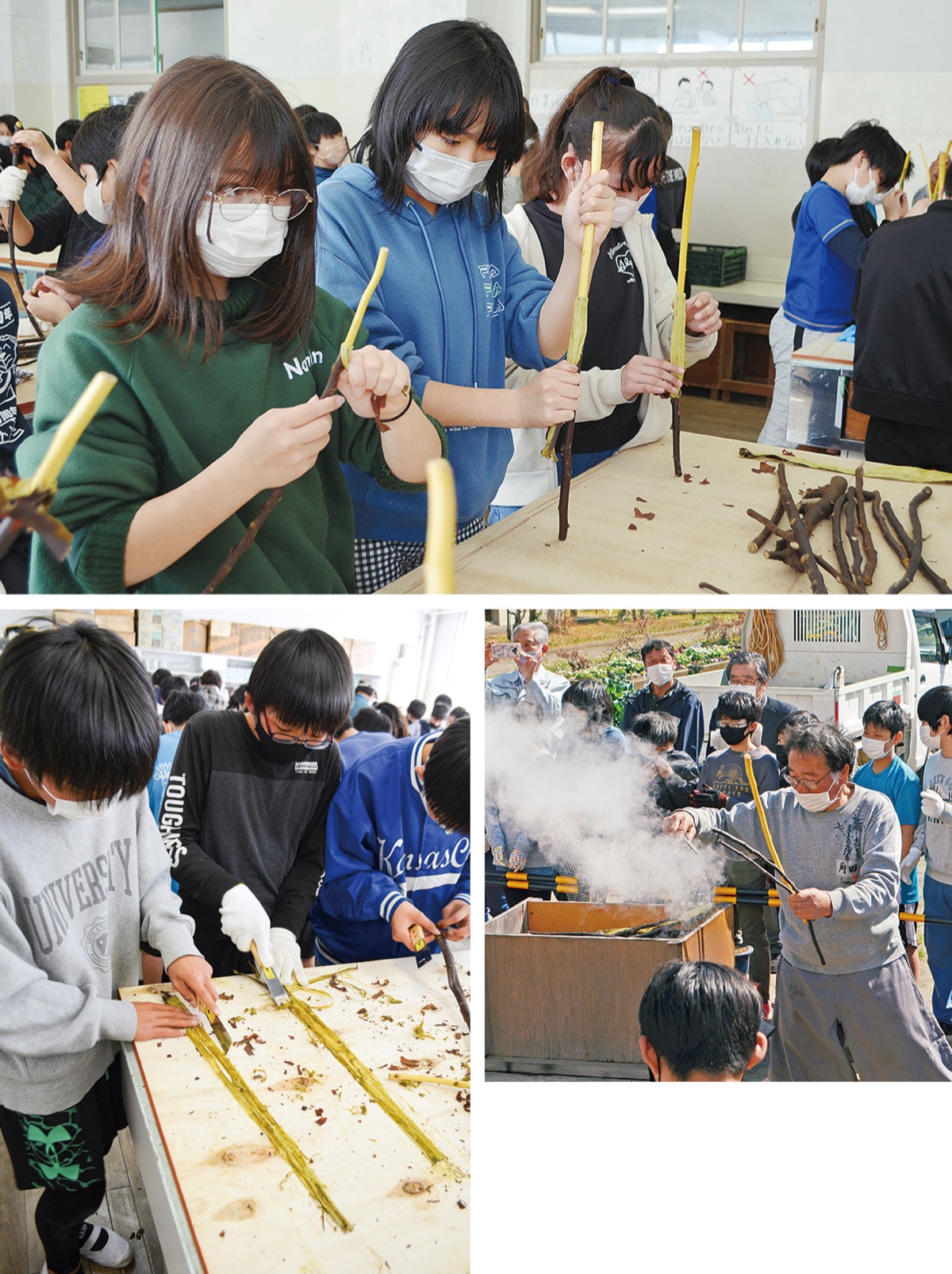 「立派な和紙になってね」