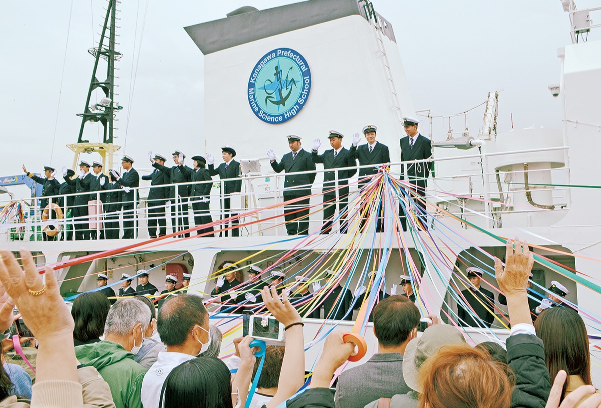 実習生が大海原へ