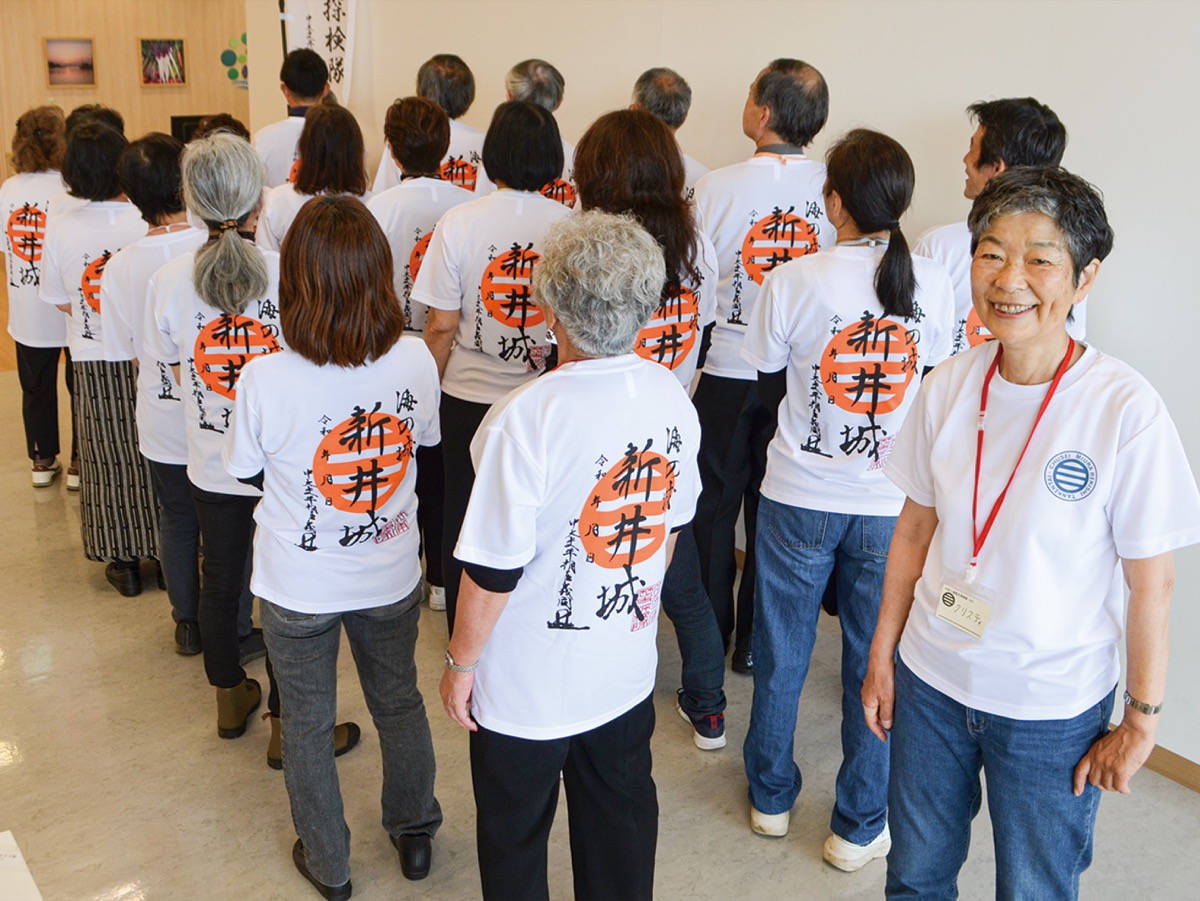 道寸の筆跡で｢御城印｣制作