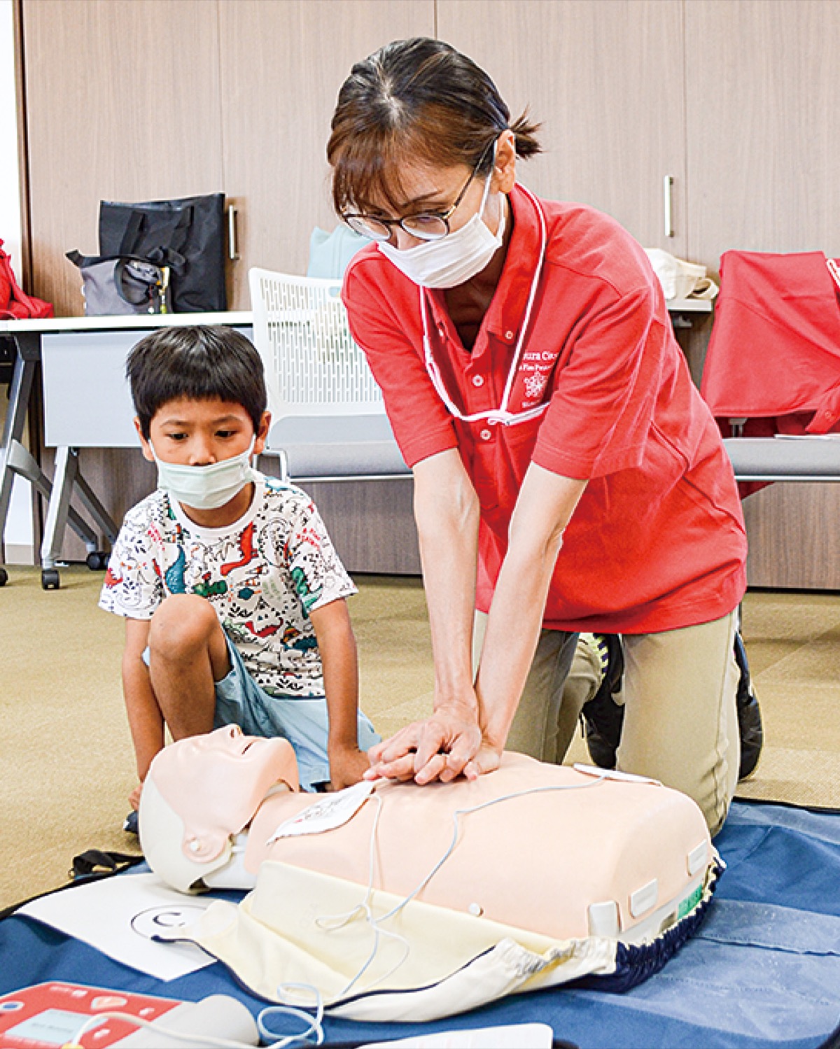 ママが学ぶ救急処置