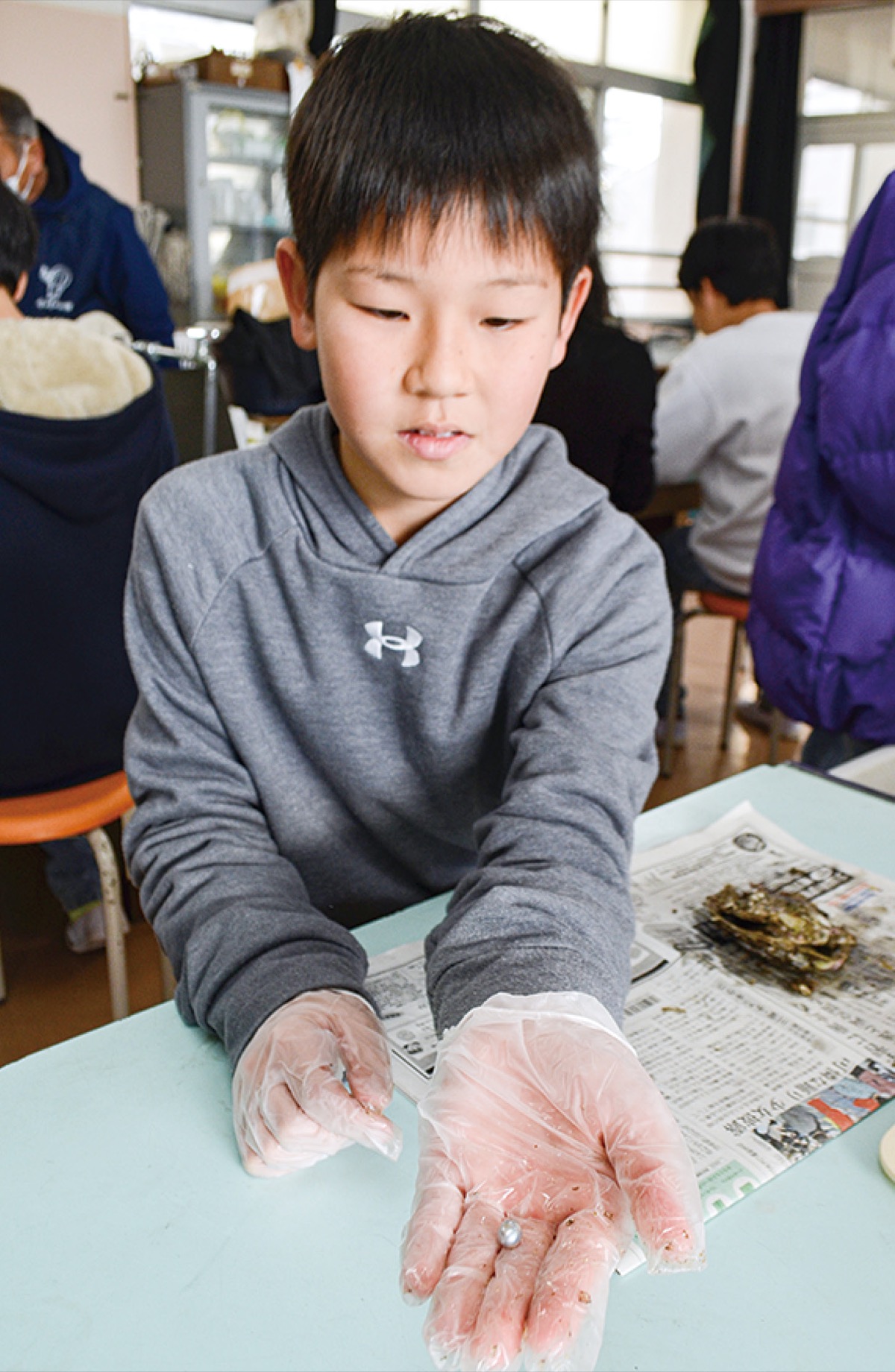 真珠浜揚げ、マグロ解体