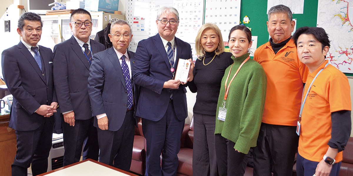 ｢吹奏楽部の発展に｣