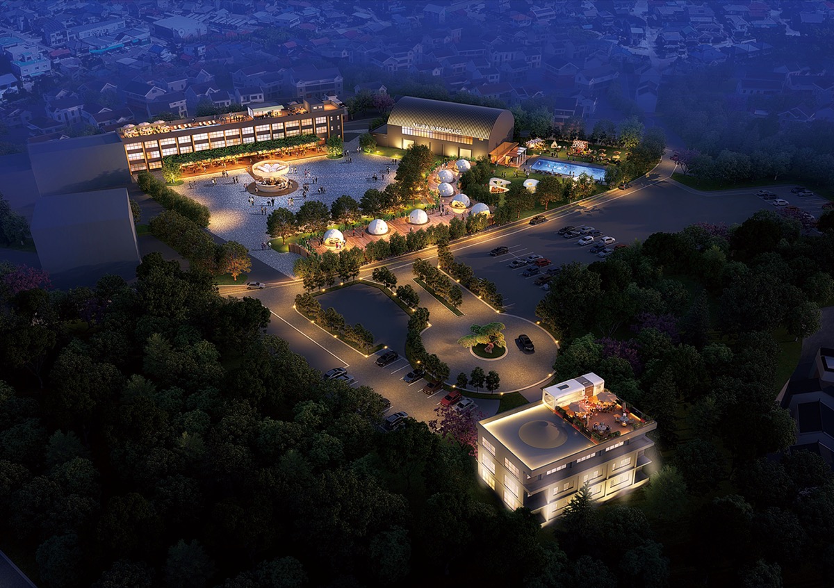 旧三崎中に複合施設整備