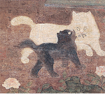 《双猫図》中国･明時代(14-17世紀)
