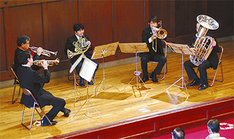 同管弦楽団の金管５重奏