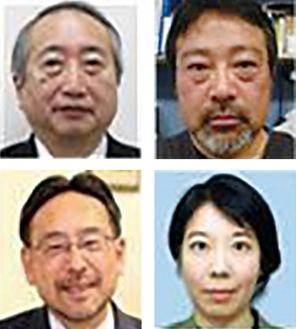 （左上から時計回りに）岡部さん、西村さん、辻さん、藻谷さん