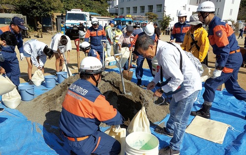 過去の防災フェアの様子