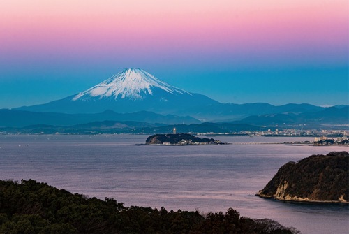 海・富士山シリーズの１枚