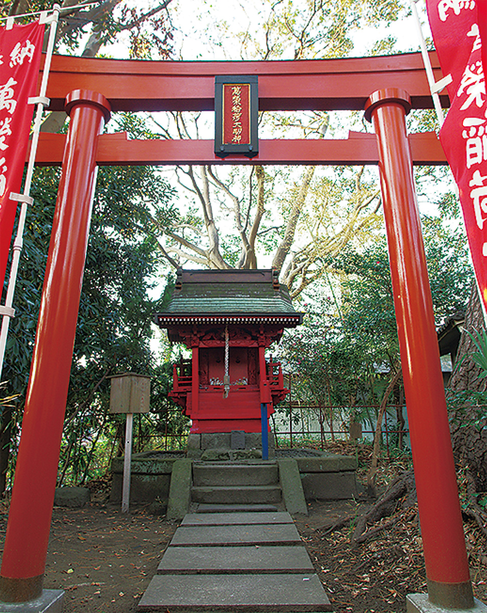 稲荷社と浅間祠