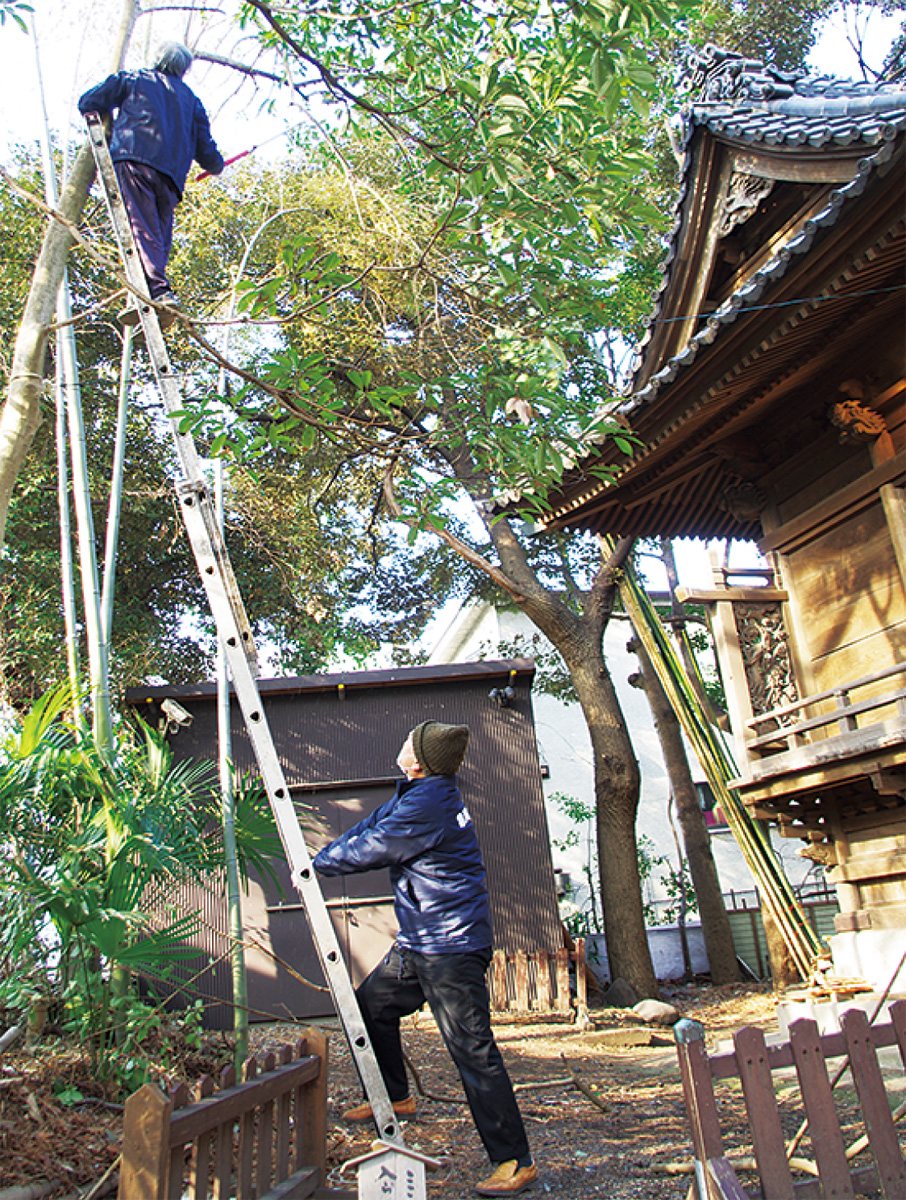 祈念祭への準備