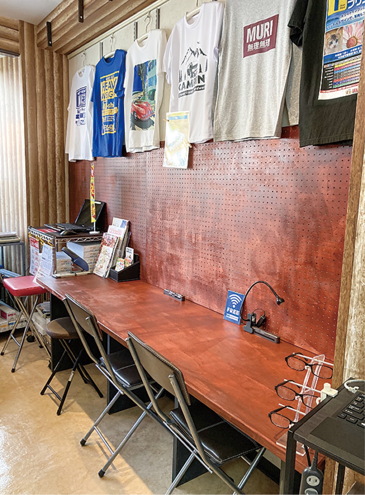 ｢はんこ屋さん｣で一仕事を