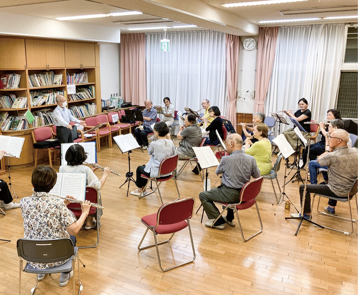 「きれいな響き堪能して」 (写真1)
