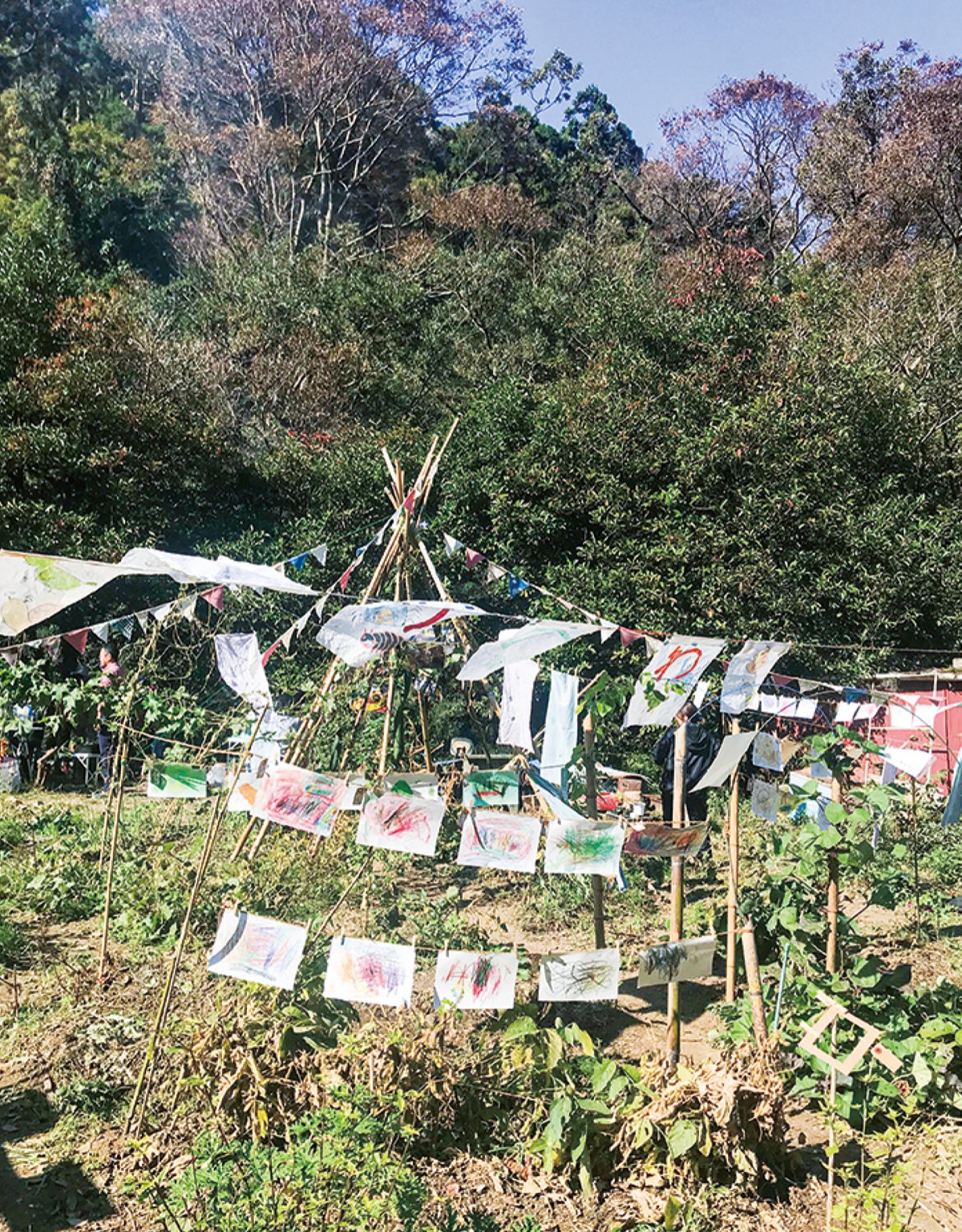 ｢野外保育の活動見て｣