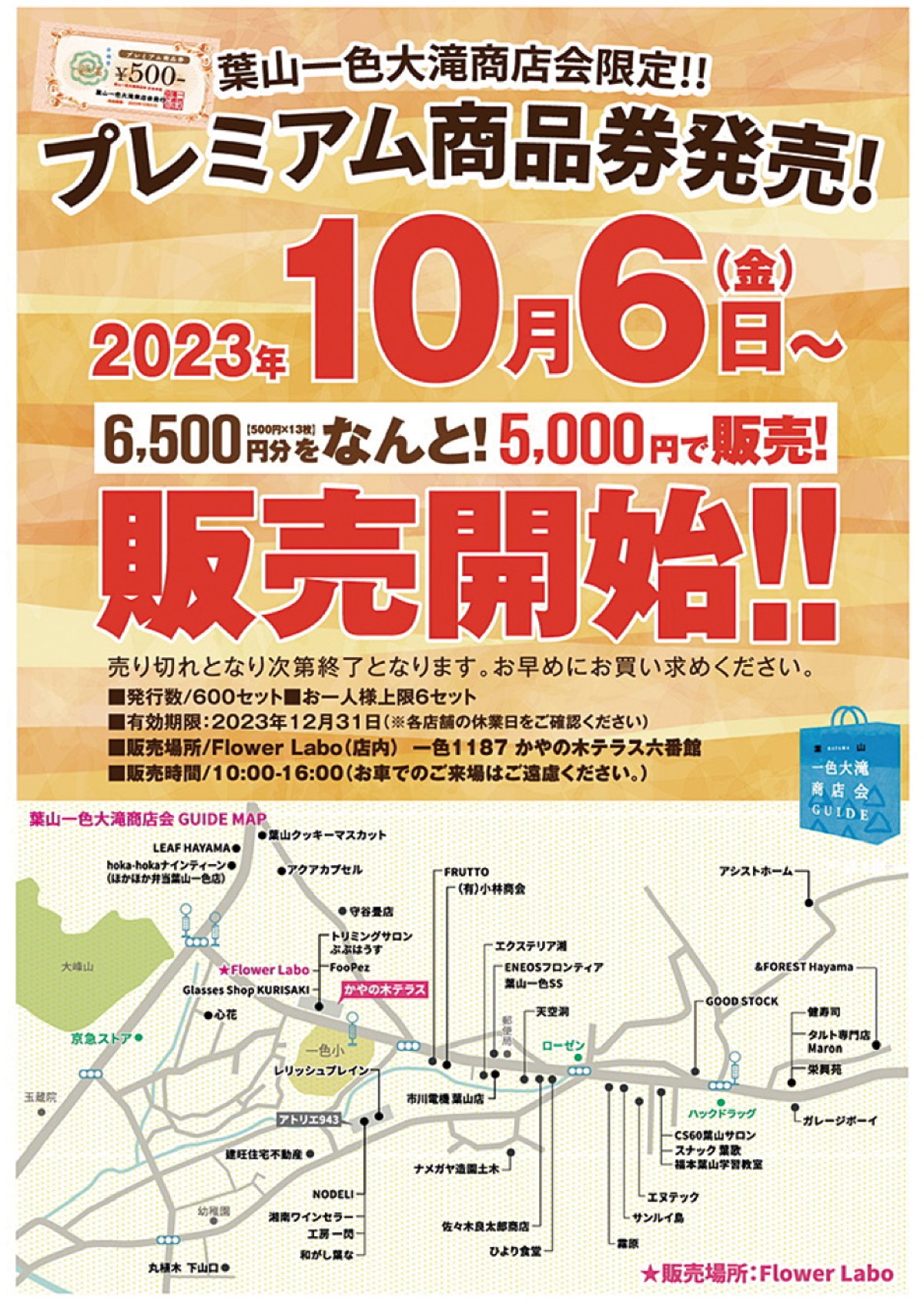 地元商店で買い物を