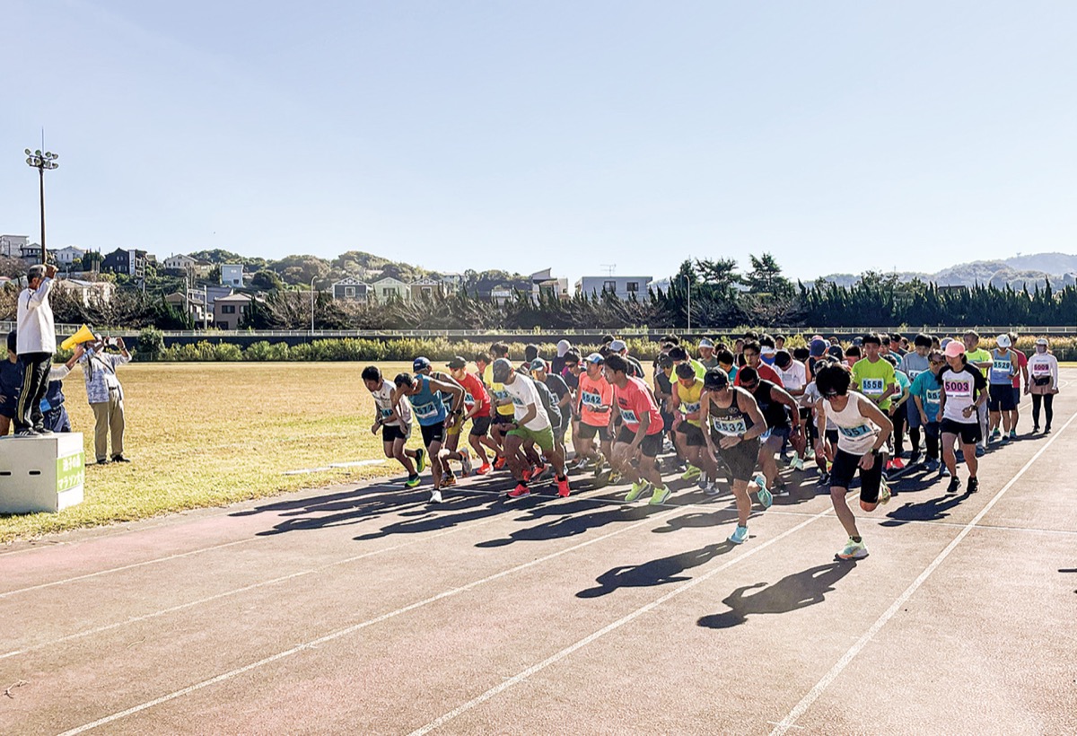 池子の森でマラソン大会