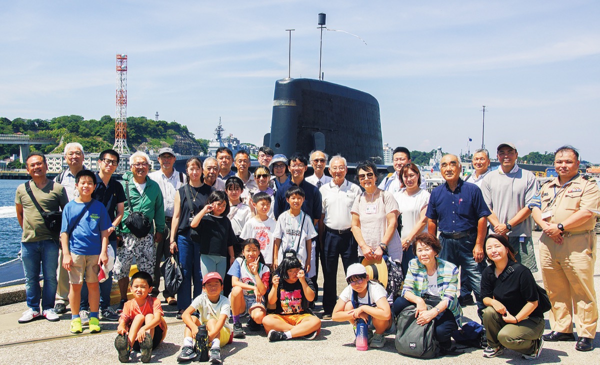 潜水艦見学で意識高く