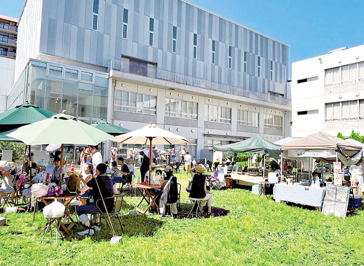 子どもも楽しめるマルシェ