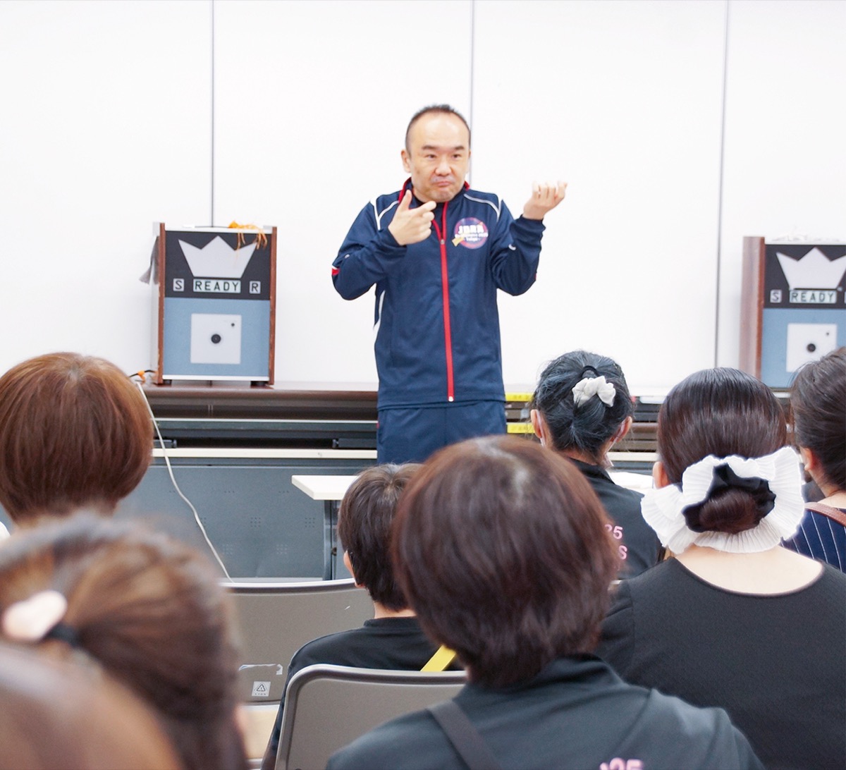 デフ日本代表選手が登壇