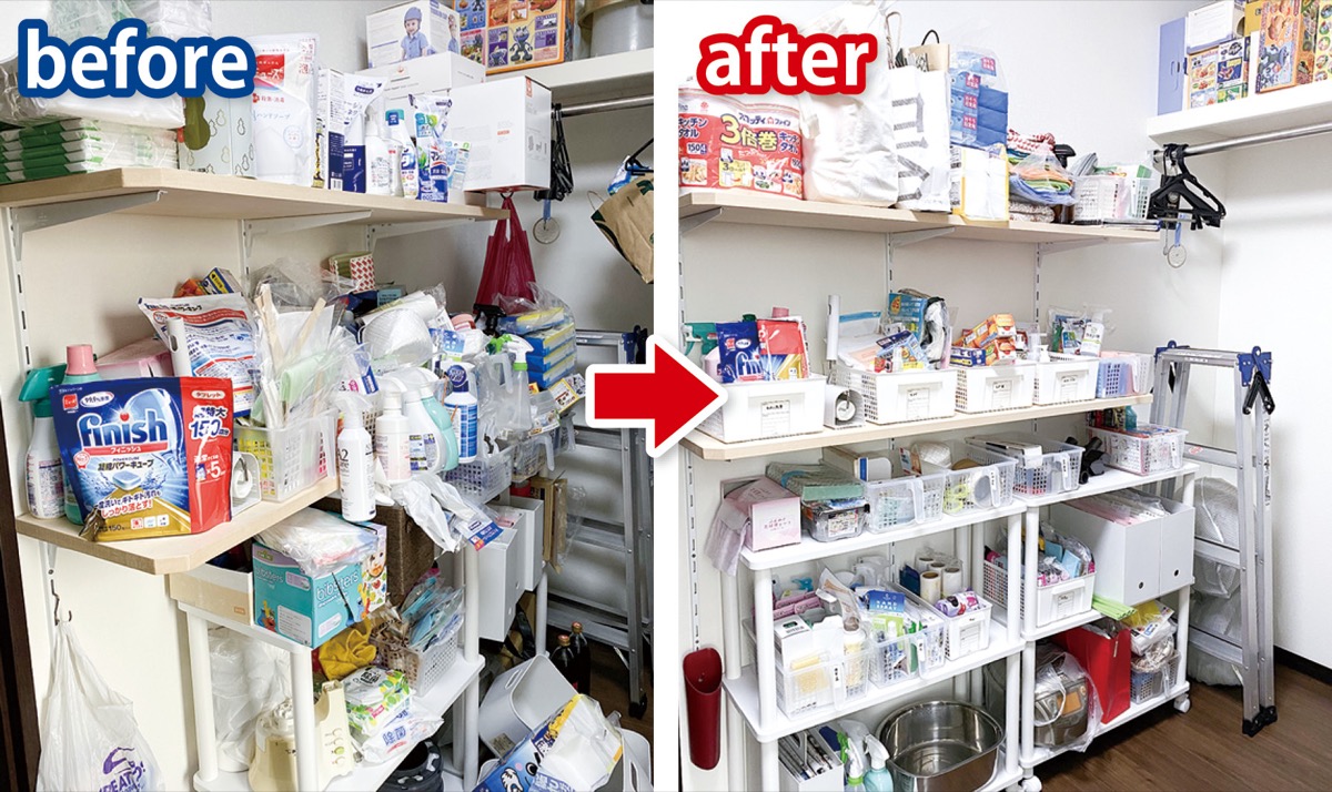 整理収納で部屋をキレイに