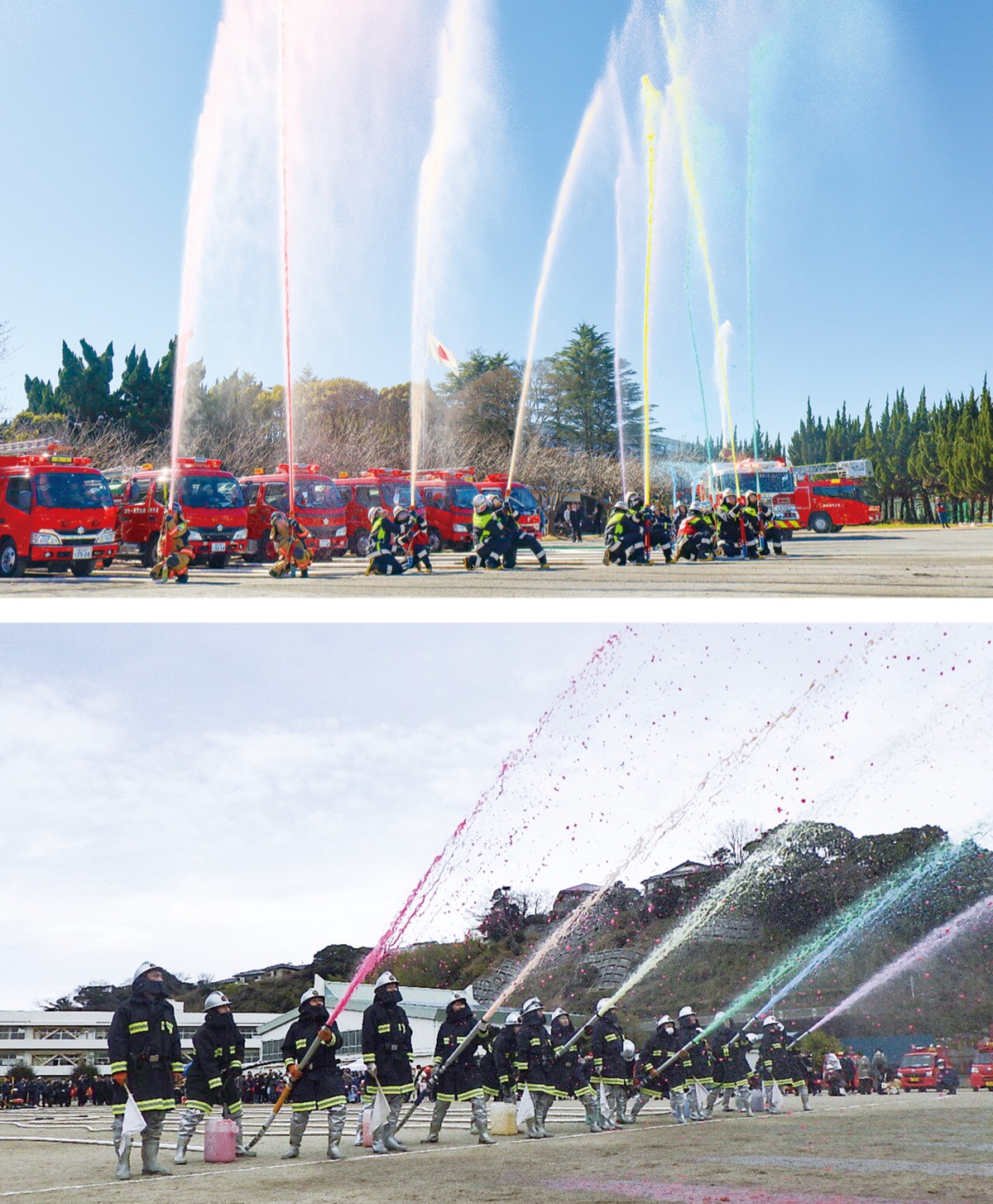 新春恒例の出初式