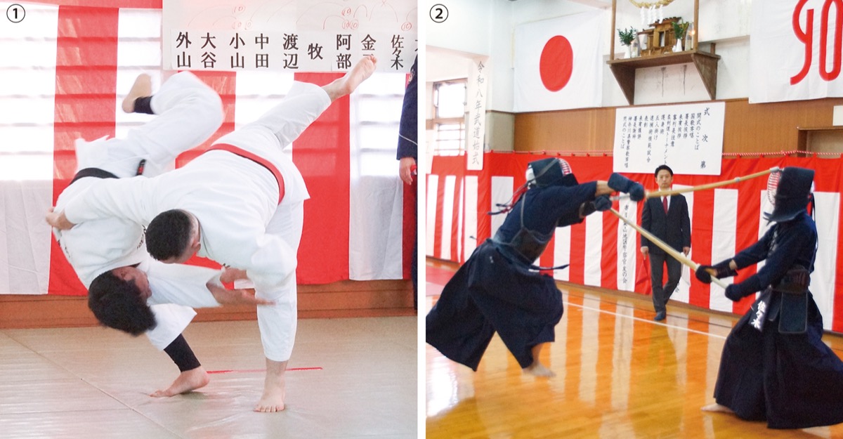 日頃の鍛錬成果を披露 (写真1)