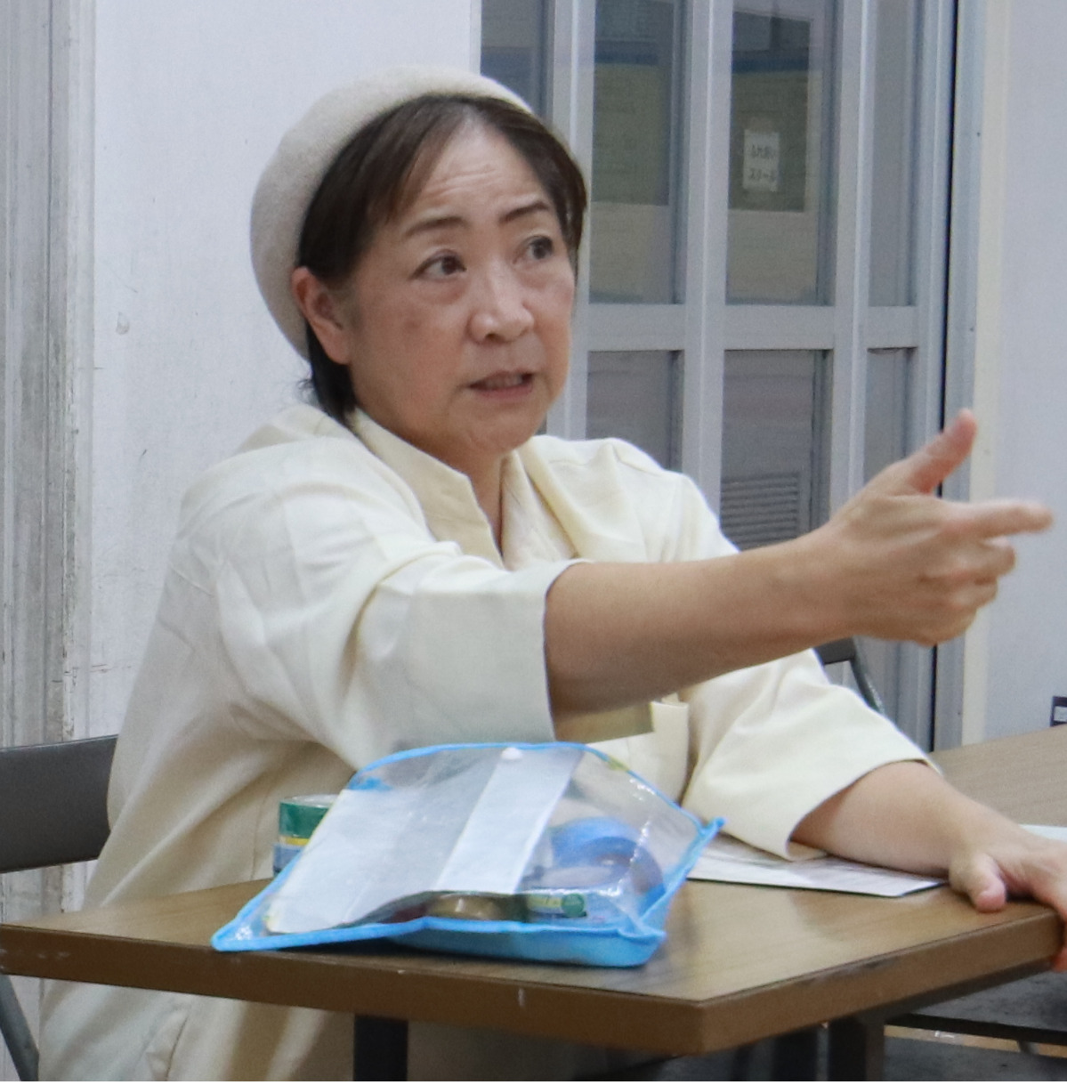 指導にも熱が入る田中さん