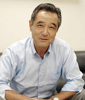 増田隆之さん（64歳）市民まつりの本格的な関わりは40代、協賛金集めの手伝いから。「先輩から学んだことを後輩にもしっかり伝えてきたい」