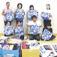 高校生が文房具寄贈へ