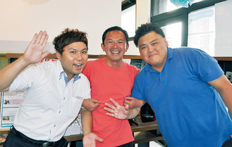 左から伊藤さん、渋谷さん、大森さん