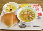 スープなどに藤沢産野菜を使用