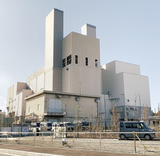 新２号炉が完成した藤沢市北部環境事業所