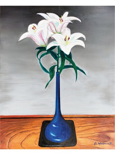 春名康夫｢一本のゆり｣（提供）