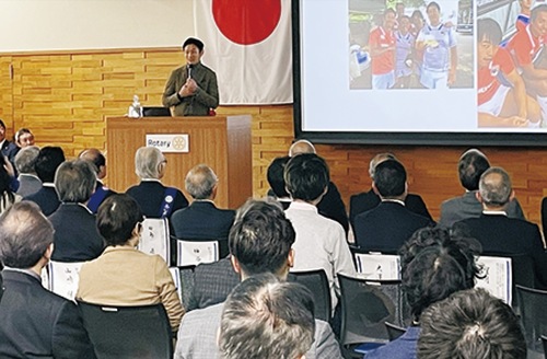 廣瀬氏の講演に耳を傾ける参加者