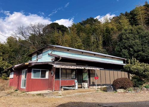 自然豊かな環境にある古民家