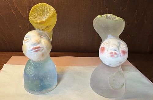 ユニークな作品（提供）