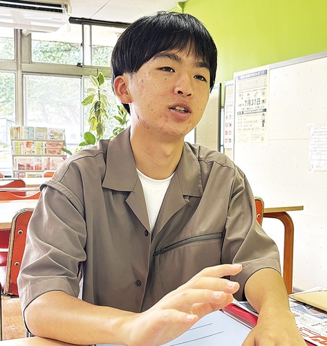 平和への思いを話す加藤さん