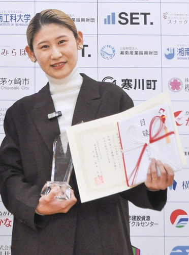 大賞を受賞した長内さん