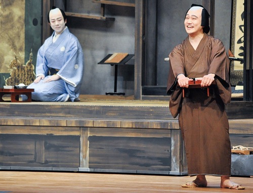 中村種之介さん（左）と歌昇さん