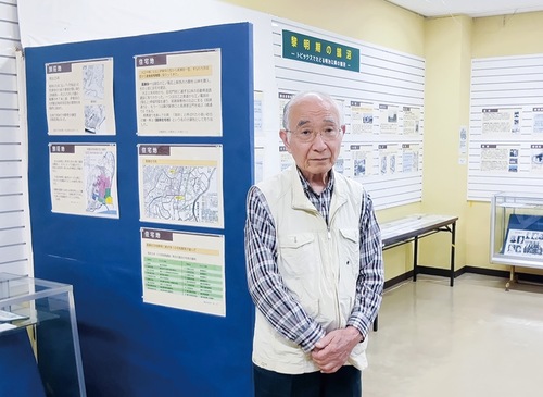 企画展示を担当した柳田さん