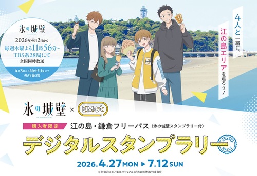 登場キャラクター４人が描かれたポスター