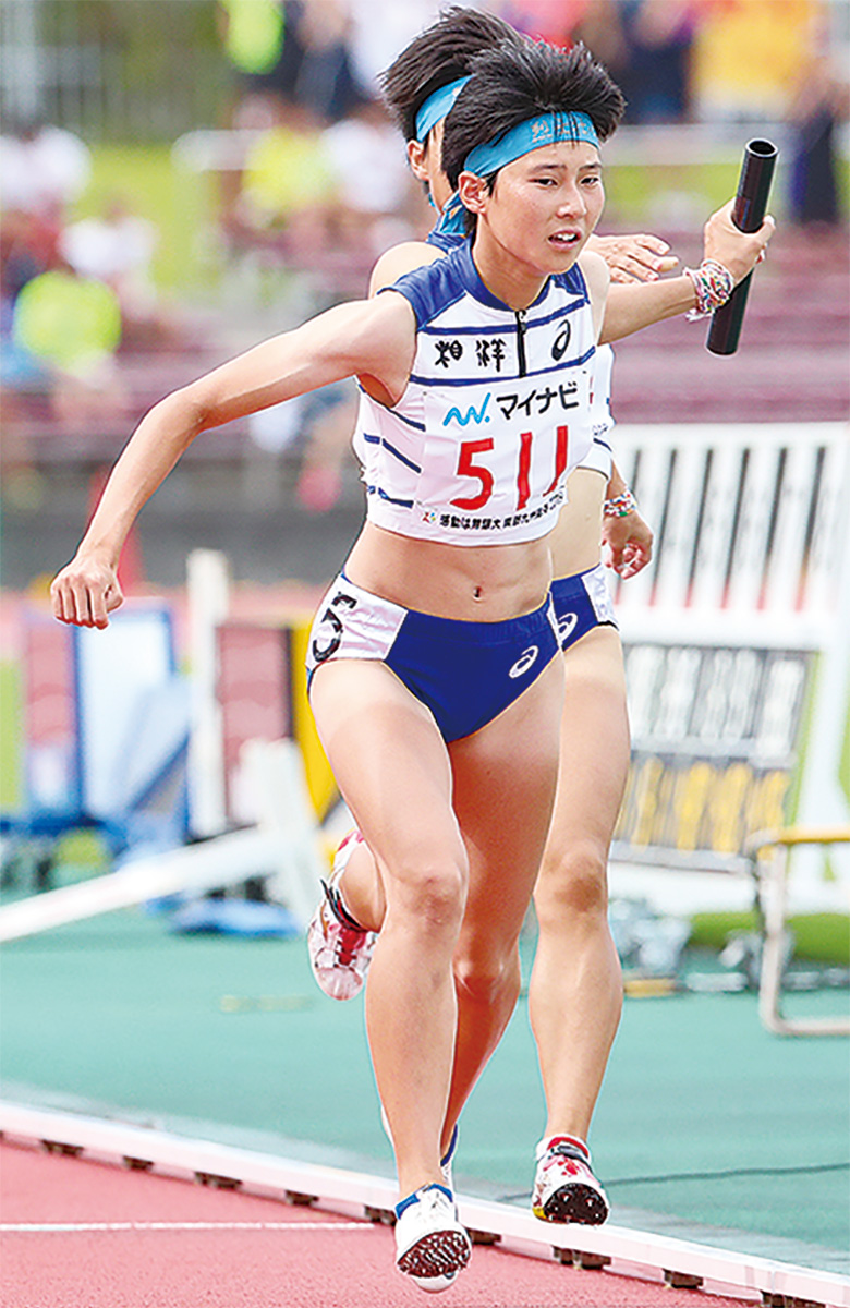 石川在住高島さん 日の丸胸に世界陸上へ 混合4 400ｍリレー出場 藤沢 タウンニュース